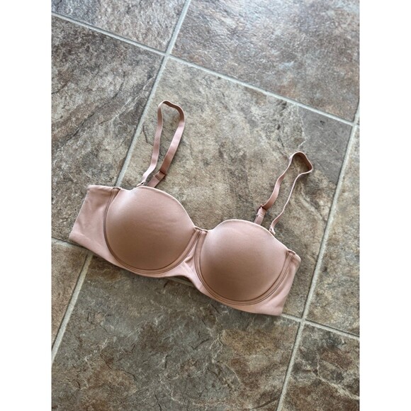 Skims Fits Everybody Strapless Bra Clay Size 34A - Picture 3 of 6